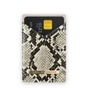 iDeal of Sweden Magnetic Card Holder (Dusty Cream Python)