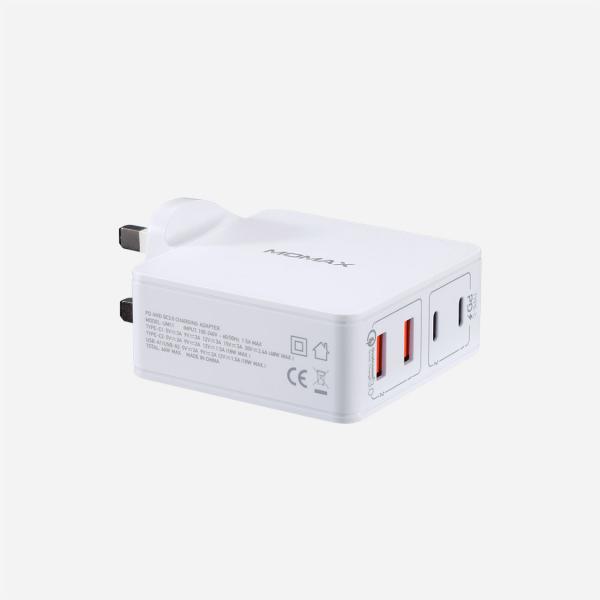 MOMAX One Plug 66W 4-Port Type-C PD Charger