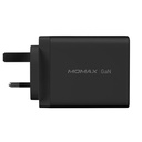 MOMAX One Plug 100W 4-Port GaN Charger (Black)