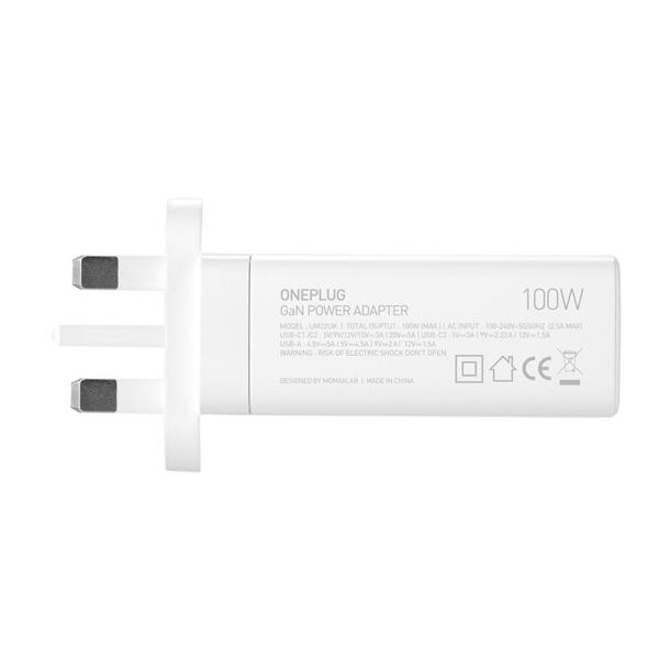 MOMAX One Plug 100W 4-Port GaN Charger (White)