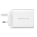 MOMAX One Plug 100W 4-Port GaN Charger (White)