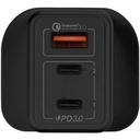 Momax FastPro GaN charger kit with Type-C cable (Black)