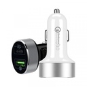 MOMAX 2 IN 1 USB-C PD Car Fast Charger 20W with Lightning Cable (Black)