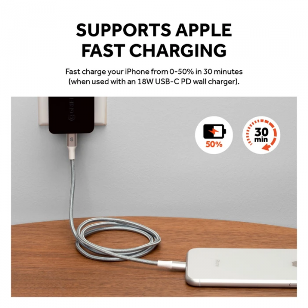Griffin USB-C to Lightning Premium Cable