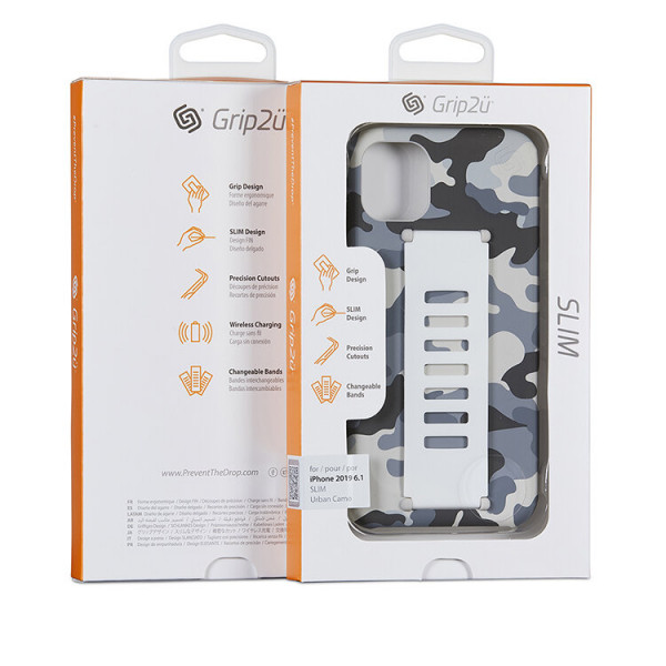 Grip2u SLIM Case for iPhone 11 (Urban Camo)