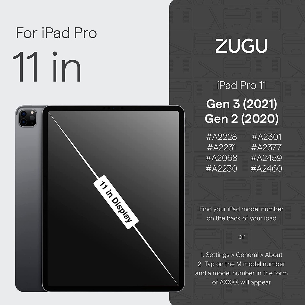 ZUGU Case for iPad Pro 11&quot; (Blue)