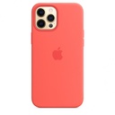 Apple Silicone with MagSafe for iPhone 12 Pro Max (Pink Citrus)