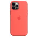 Apple Silicone with MagSafe for iPhone 12 Pro Max (Pink Citrus)