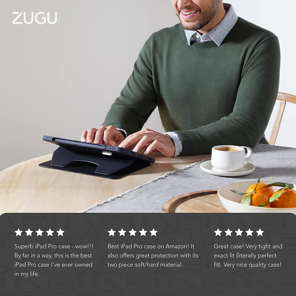 ZUGU Case for iPad Pro 12.9&quot; (Black)