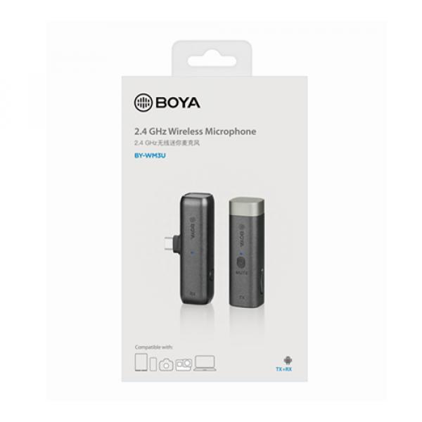 BOYA Digital True-Wireless Microphone System for Camera and Smartphone