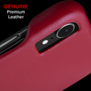 CaseMate Barely There Leather Case for iPhone Xr