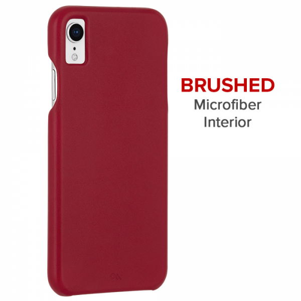 CaseMate Barely There Leather Case for iPhone Xr
