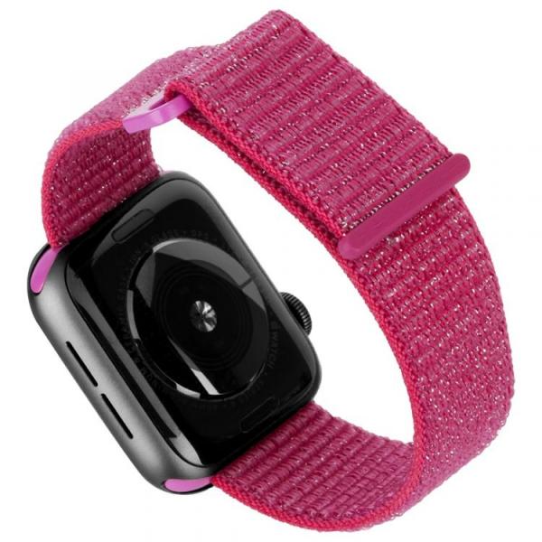 Case-Mate Band for Apple Watch 38/40mm Series 1,2,3,4,5 (Metallic Pink)