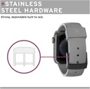 UAG U DOT Silicone Strap for Apple Watch 42mm/44mm (Grey)