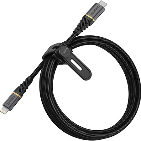 Otterbox Lightning to USB-C Premium Cable 2m (Black)