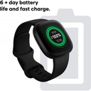 Fitbit Versa 3 Health & Fitness Smartwatch (Black/Black)