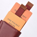 The Frenchie Co AirTag Ready Speed Wallet (Burgundy)