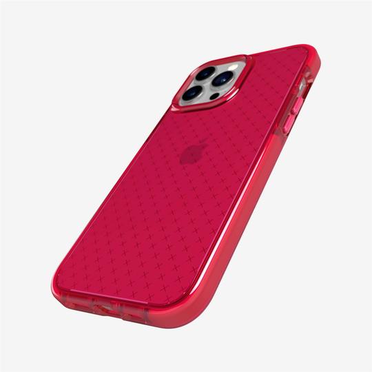 Tech21 EvoCheck Case for iPhone 13 Pro Max (Rubine Red)