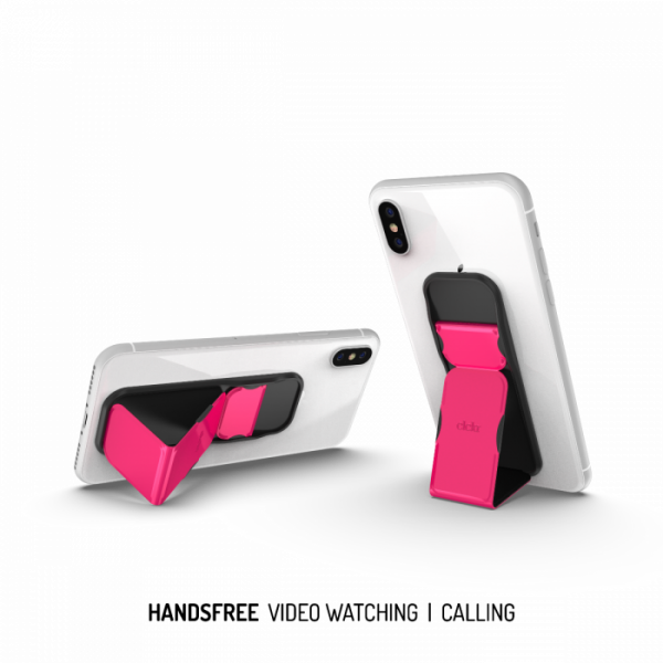 Clckr Universal Grip Band (Neon Pink)