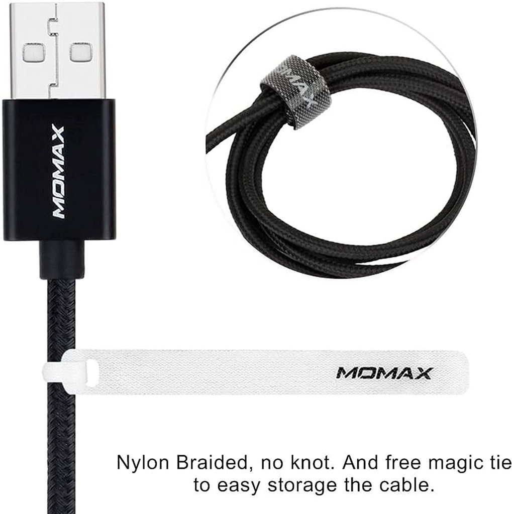 MOMAX OneLink 3-in-1 USB-A to Micro/Lightning/Type C