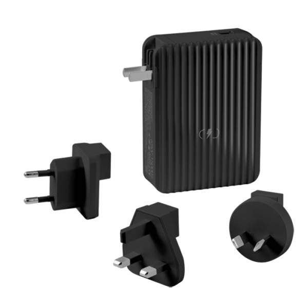 Momax Q. Plug Portable 65W GaN Charger (Black)