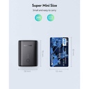 RAVPower 10000mAh PD 18W MFi Power Bank (Black)