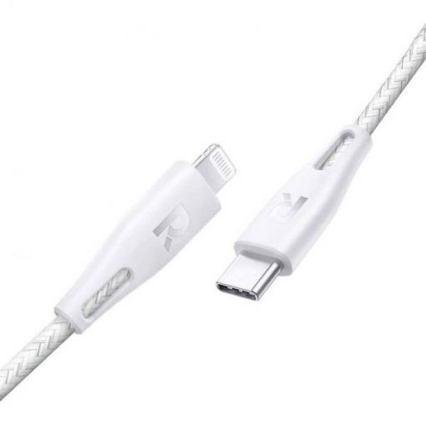 RAVPower Nylon Type-C to Lightning Cable 1.2m (White)