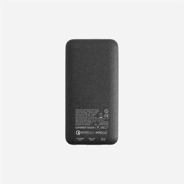 Momax Q.Power Touch Wireless External Battery 10000mAh (Light Grey)