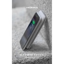 Momax Q.Power Touch Wireless External Battery 10000mAh (Light Grey)