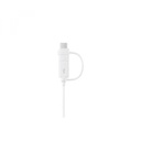 Samsung Combo Cable Micro USB to Type-C) (White)
