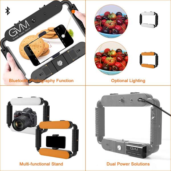 GVM Ring Handheld Light for Smartphone