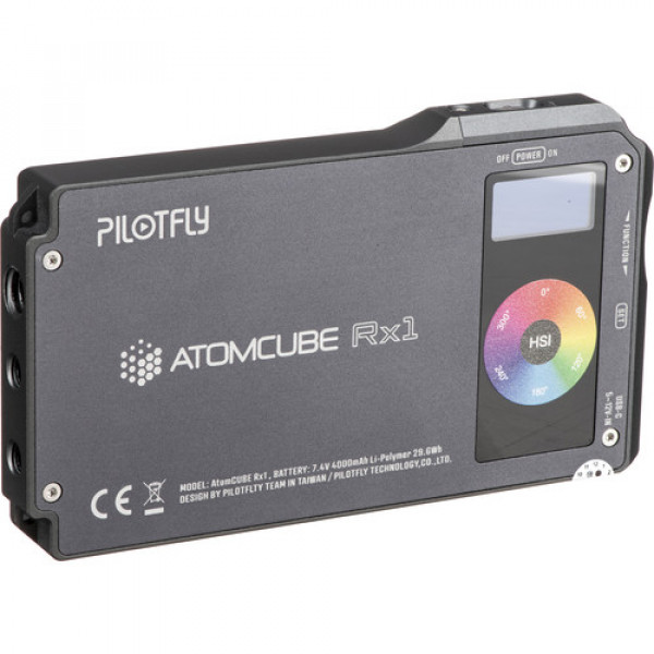 Pilotfly AtomCUBE Rx1 RGBCW Pocket LED Video Light