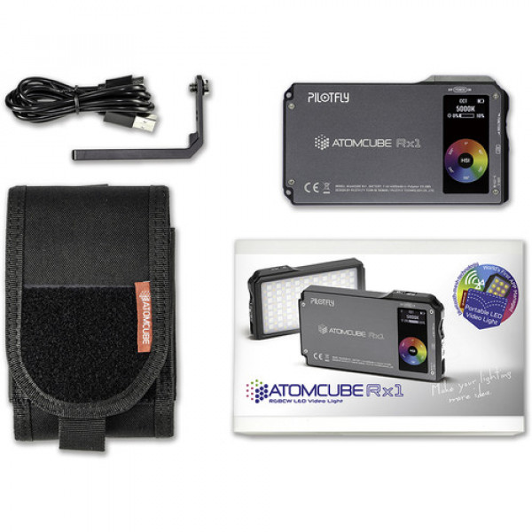 Pilotfly AtomCUBE Rx1 RGBCW Pocket LED Video Light