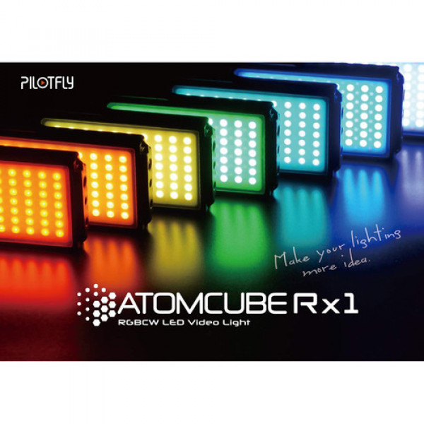 Pilotfly AtomCUBE Rx1 RGBCW Pocket LED Video Light