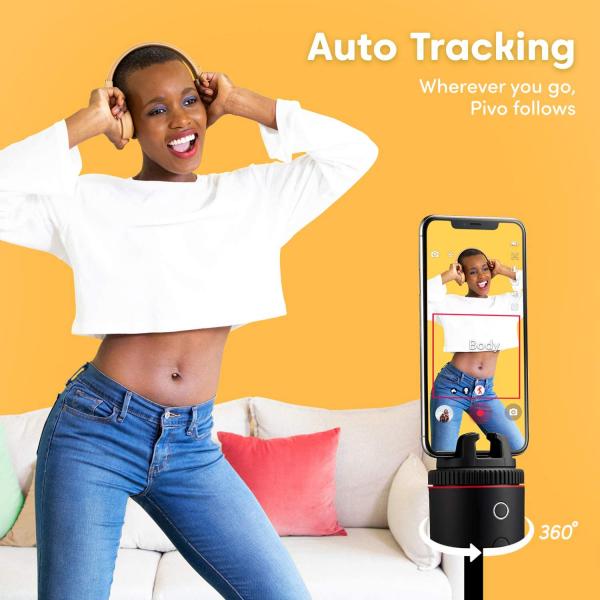 Pivo Pod Red Auto Tracking for Smartphone 360°