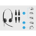 VT Wired headset VT8000 Duo UNC
