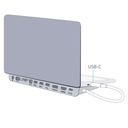 Powerology 11 in1 Multi-Display USB-C Hub &amp; Laptop Stand