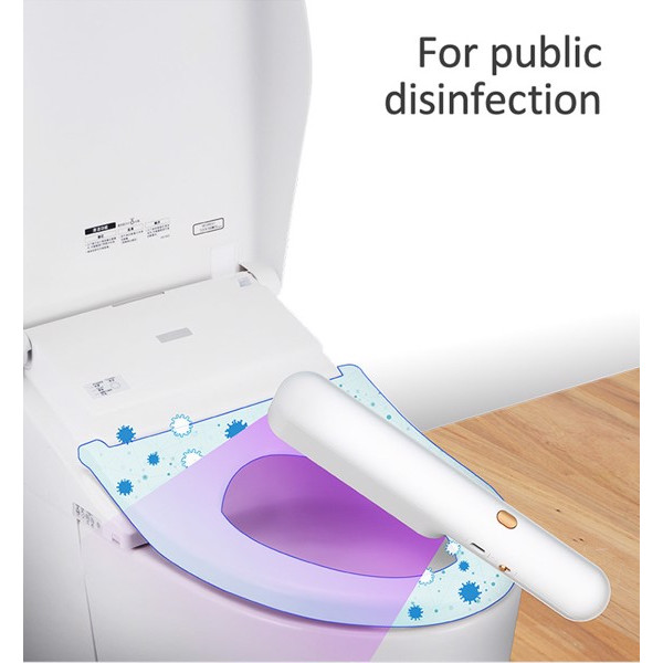 Jeragh Handheld Ultraviolet Disinfection Lamp (White)
