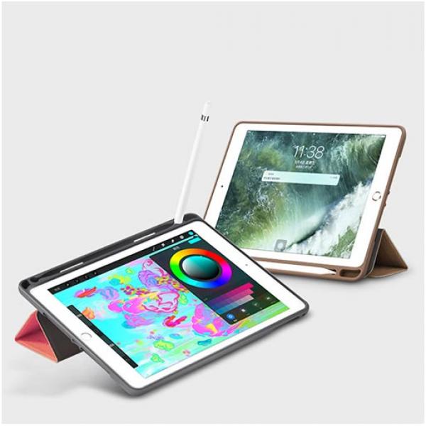 Devia Leather Case with Pencil Slot for iPad Pro3 11&quot; (Black)