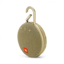 JBL Clip 3 Portable Wireless Speaker (Desert Sand)