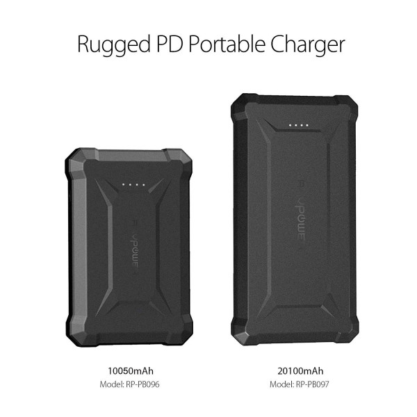 RAVPower Rugged Power Bank PD QC3.0 Waterproof