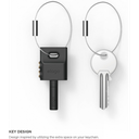 Elago Key Ring Splitter for Headphones &amp; Earphones (Black)