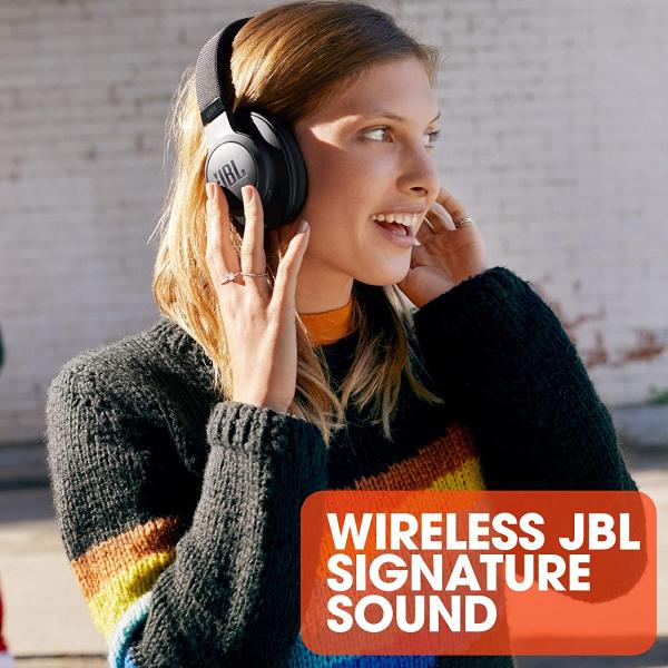 JBL Live 500BT Wireless Over-Ear Headphones (Black)