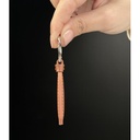 Reach Top Leather Key Ring (Tan)