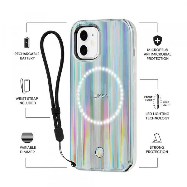 LuMee Halo Case iPhone 12 mini (Holographic)