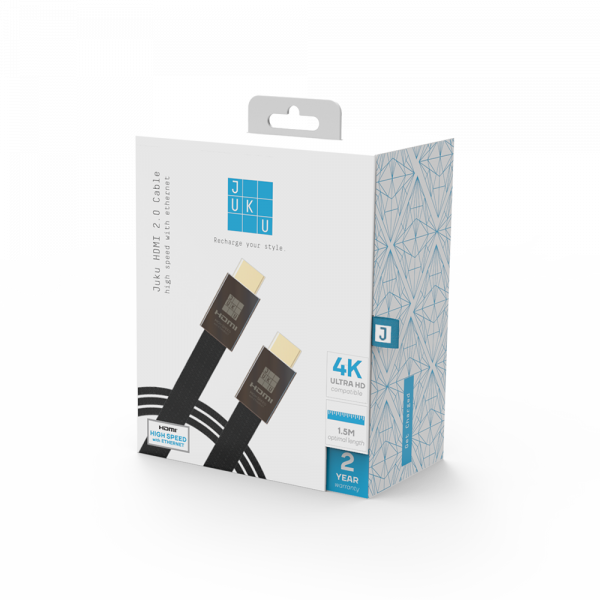 Juku HDMI 4K 2.0 Cable with High Speed Ethernet