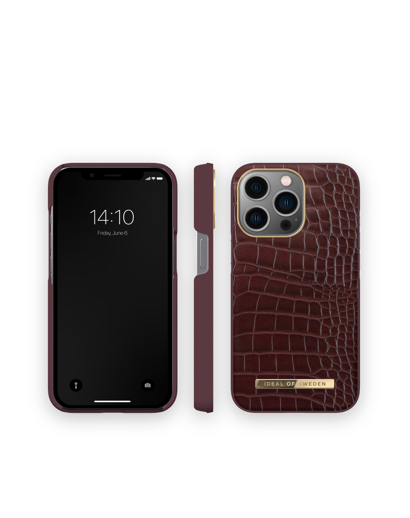 iDeal of Sweden Atelier iPhone 13 Pro (Scarlet Croco)