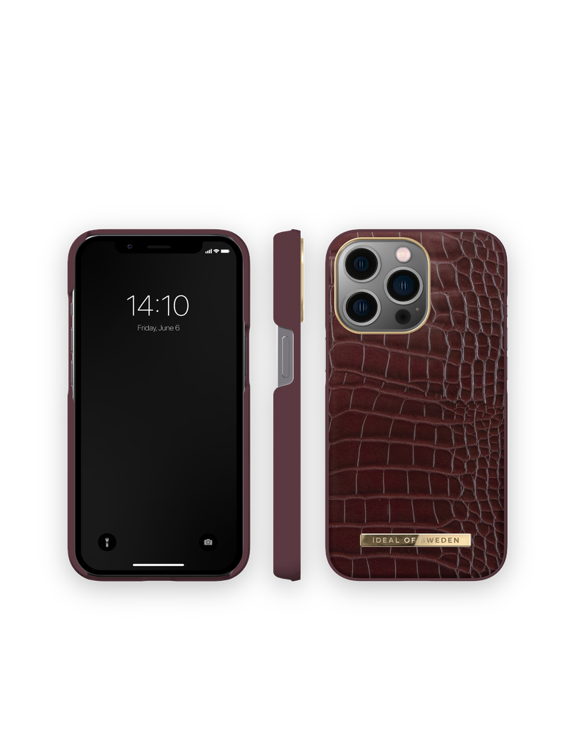 iDeal of Sweden Atelier iPhone 13 Pro Max (Scarlet Croco)