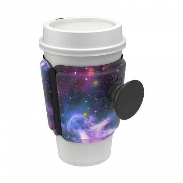 Popsockets PopThirst Cup Sleeve With Swappable Grip (Blue Nebula)