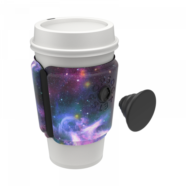 Popsockets PopThirst Cup Sleeve With Swappable Grip (Blue Nebula)